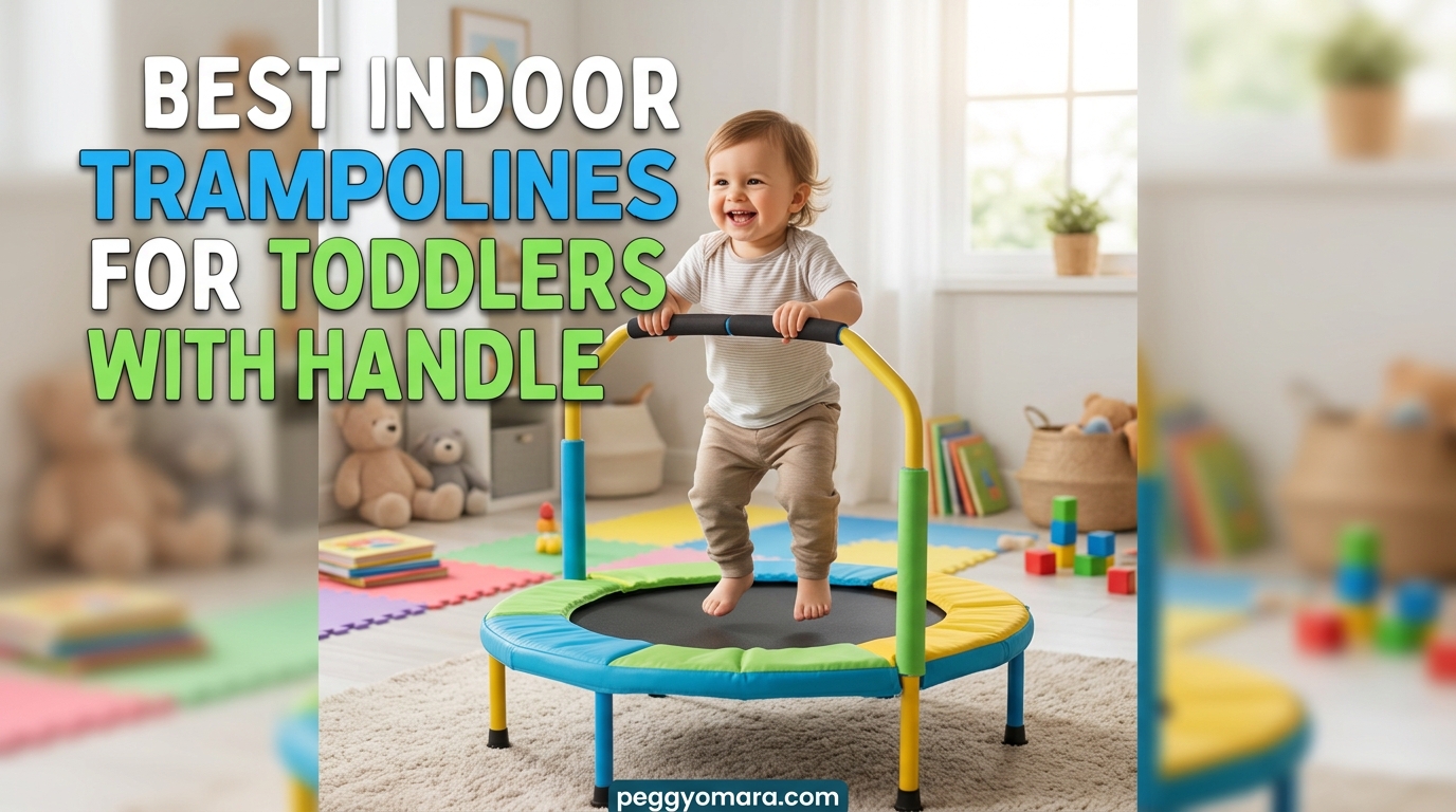 Best Indoor Trampolines for Toddlers with Handle