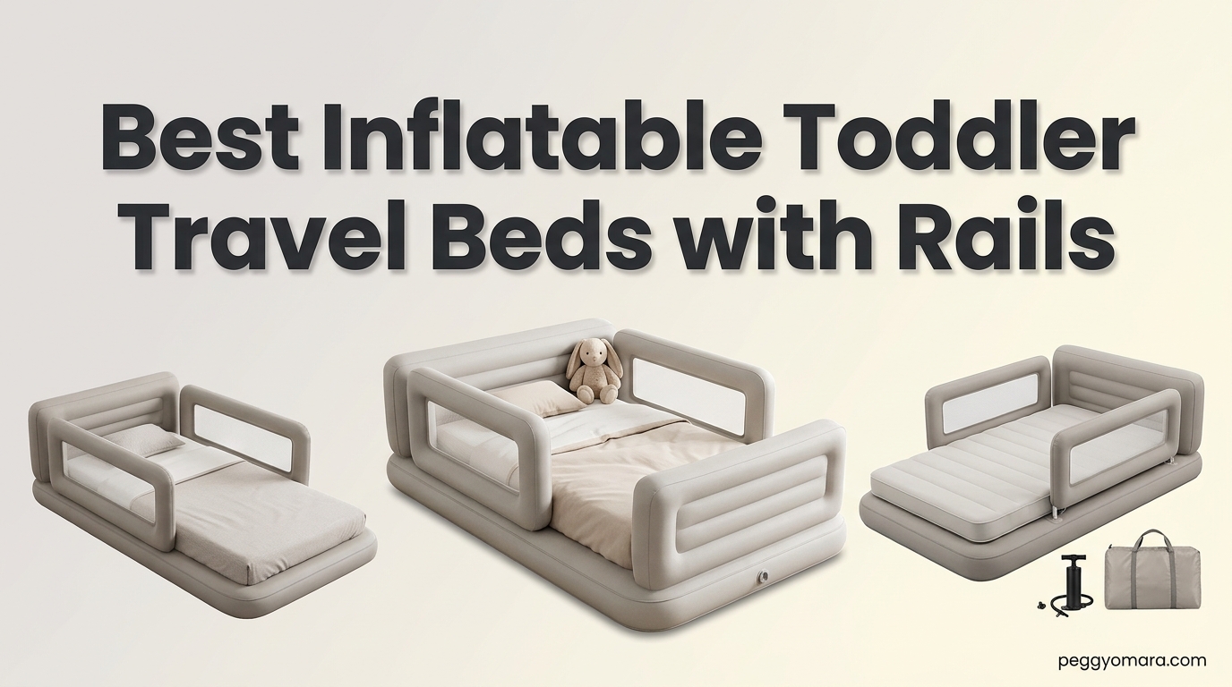 Best Inflatable Toddler Travel Beds with Rails