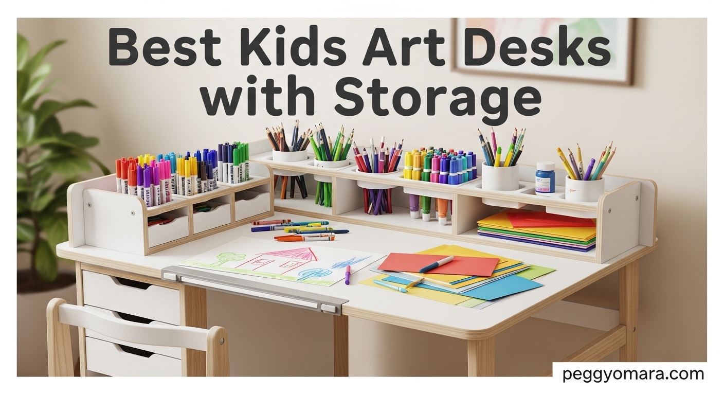 Best Kids Art Desks with Storage