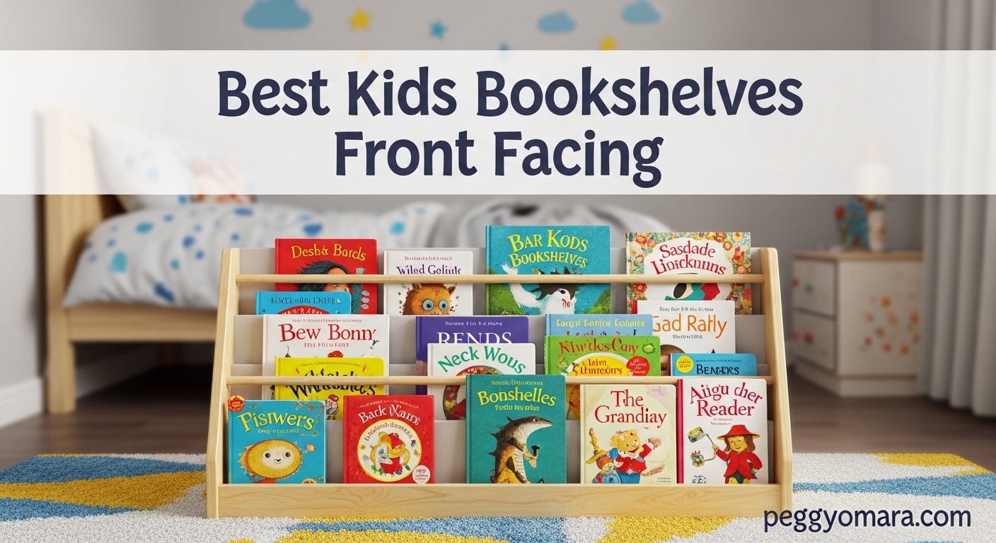 Best Kids Bookshelves Front Facing