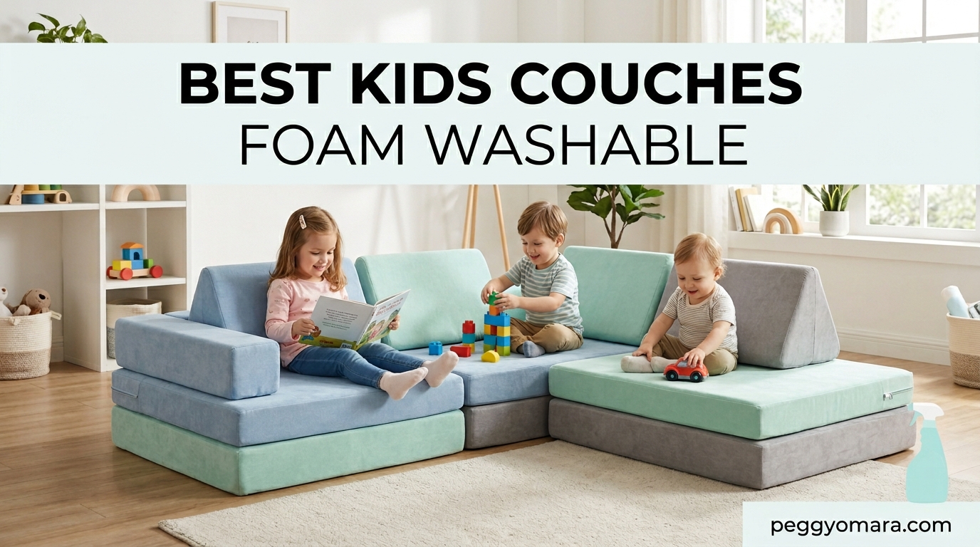 Best Kids Couches Foam Washable