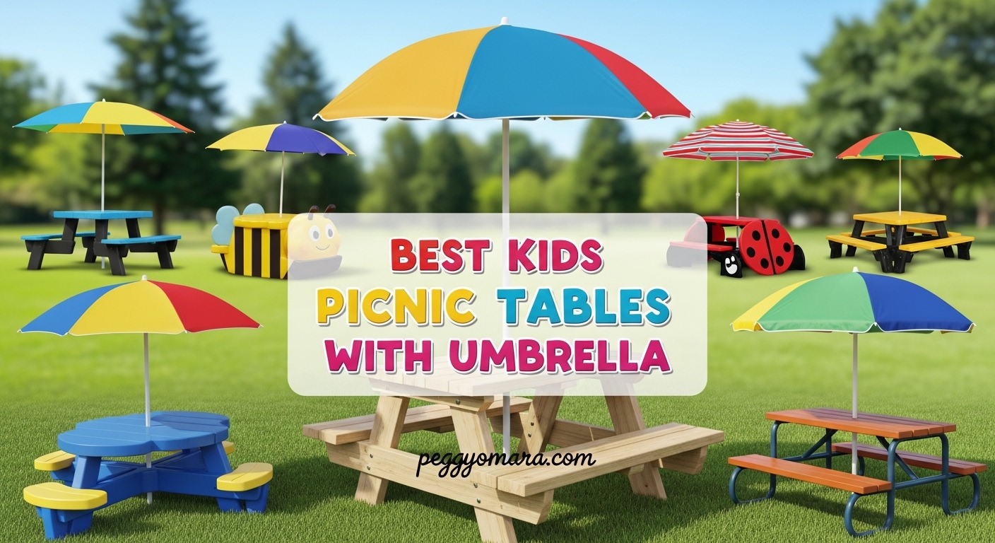 Best Kids Picnic Tables with Umbrella