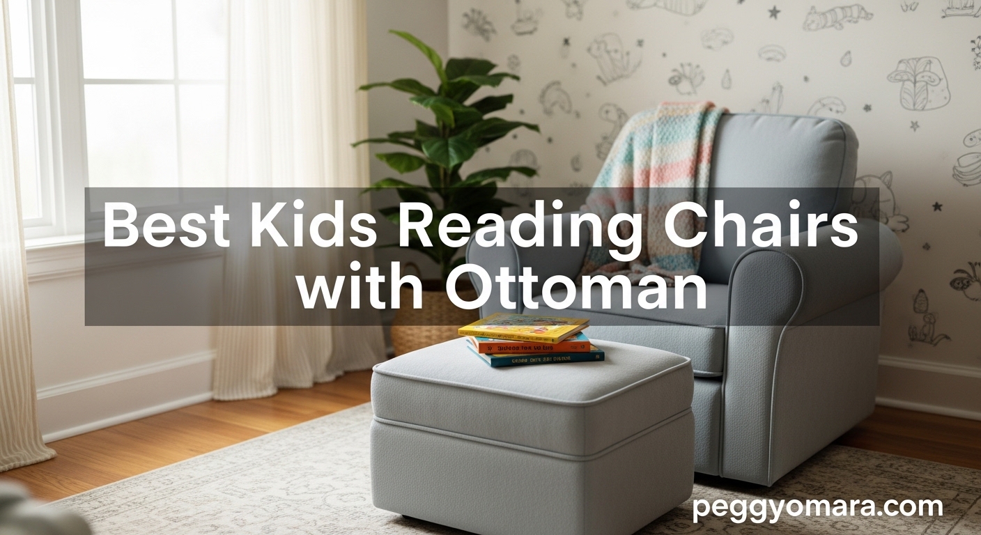 Best Kids Reading Chairs with Ottoman