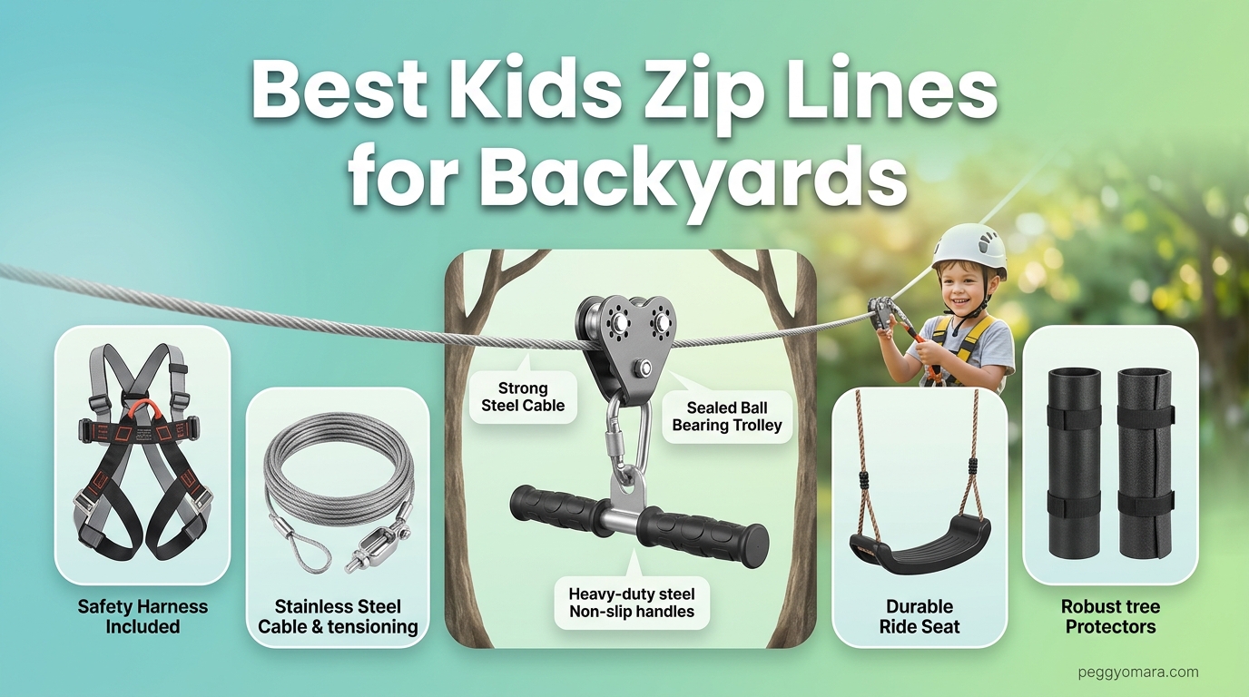 Best Kids Zip Lines for Backyards