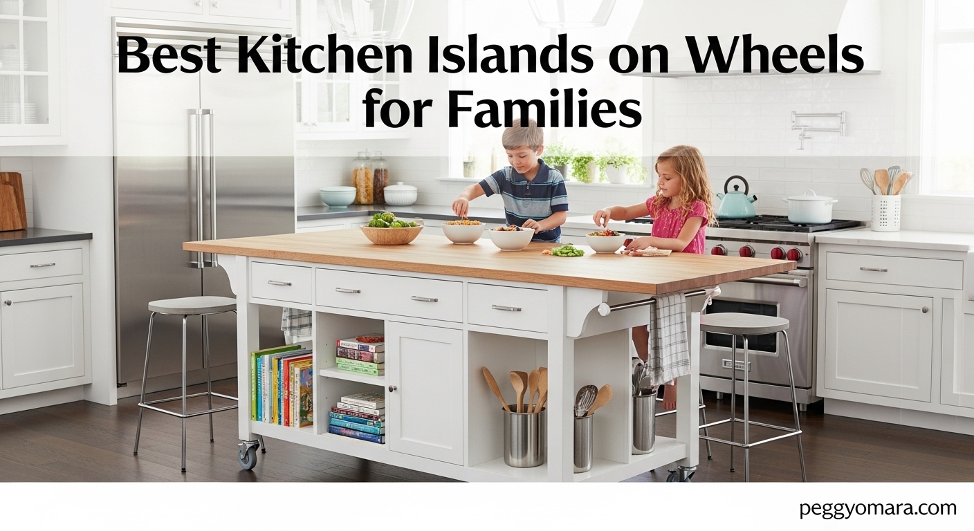 Best Kitchen Islands on Wheels for Families
