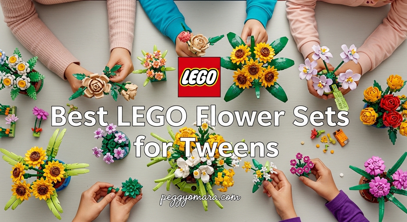 Best LEGO Flower Sets for Tweens