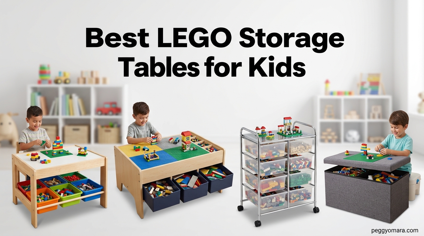 Best LEGO Storage Tables for Kids