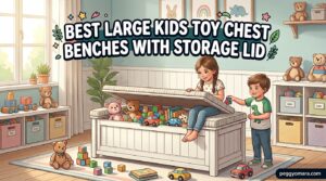 Best Large Kids Toy Chest Benches with Storage Lid