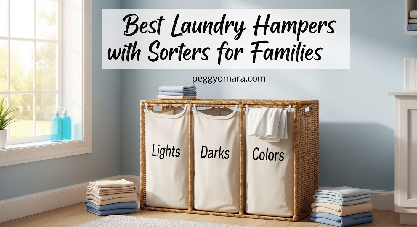 Best Laundry Hampers with Sorters for Families