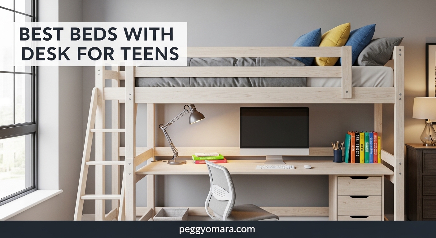 Best Loft Beds with Desk for Teens