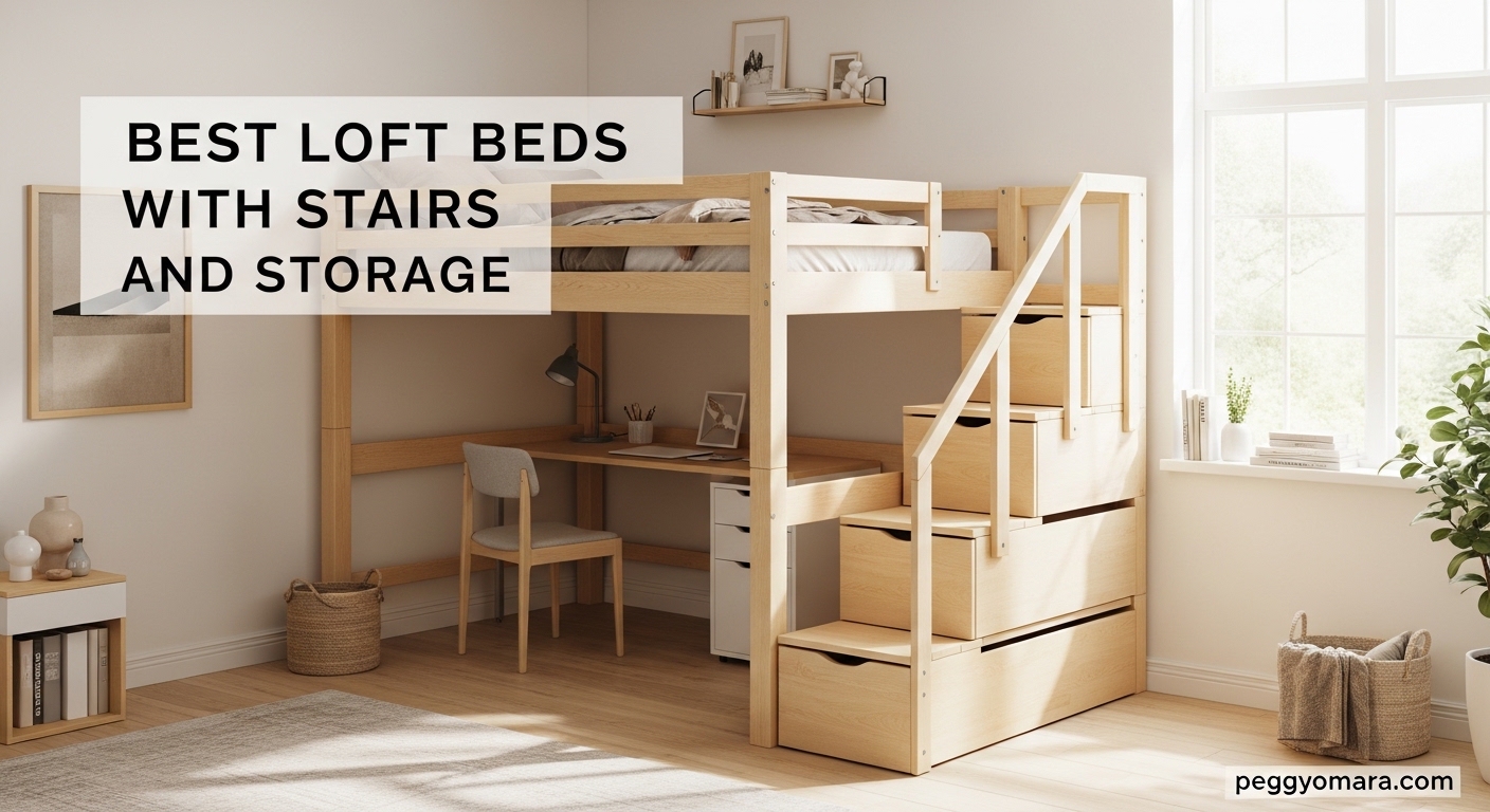 Best Loft Beds with Stairs and Storage