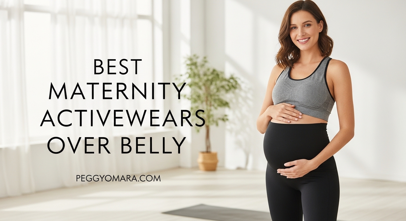 Best Maternity Activewear Leggings Over Belly
