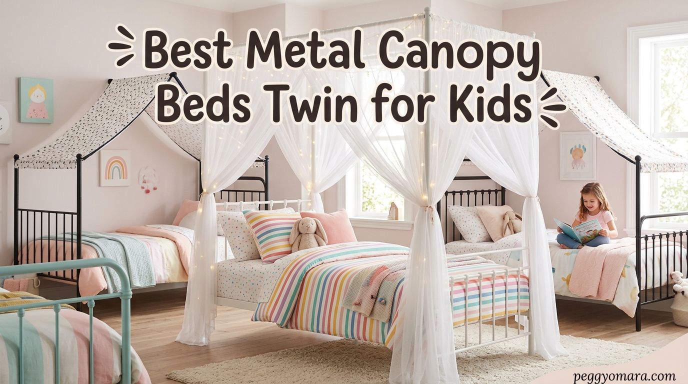 Best Metal Canopy Beds Twin for Kids