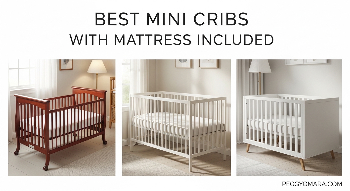 Best Mini Cribs with Mattress Included