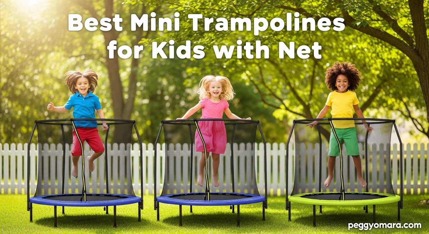 Best Mini Trampolines for Kids with Net