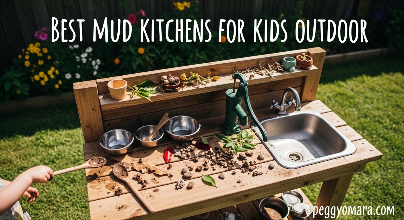 Best Mud Kitchens for Kids Outdoor