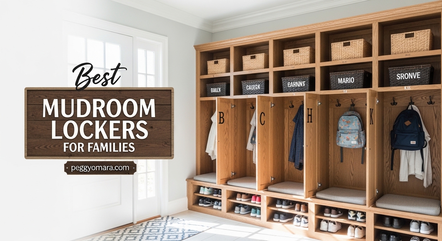Best Mudroom Lockers for Families