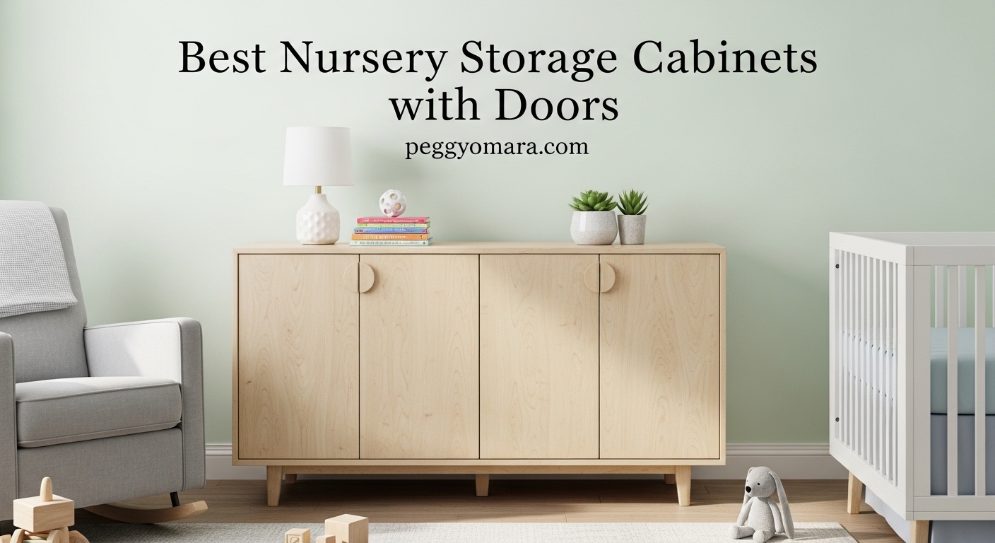 Best Nursery Storage Cabinets with Doors