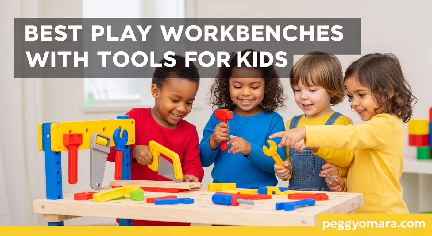 Best Play Workbenches with Tools for Kids