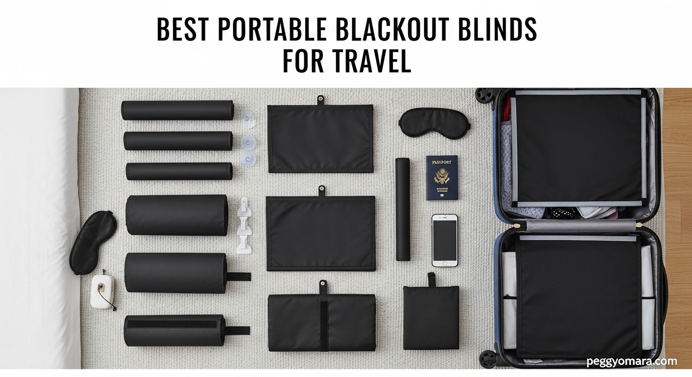 Best Portable Blackout Blinds for Travel