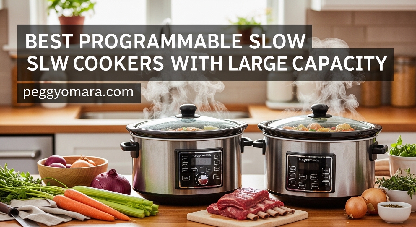 Best Programmable Slow Cookers with Large Capacity