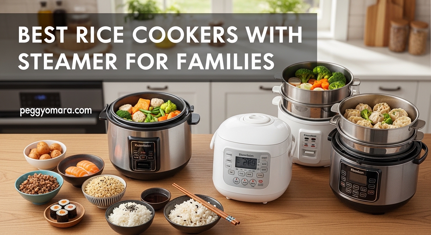 Best Rice Cookers with Steamer for Families