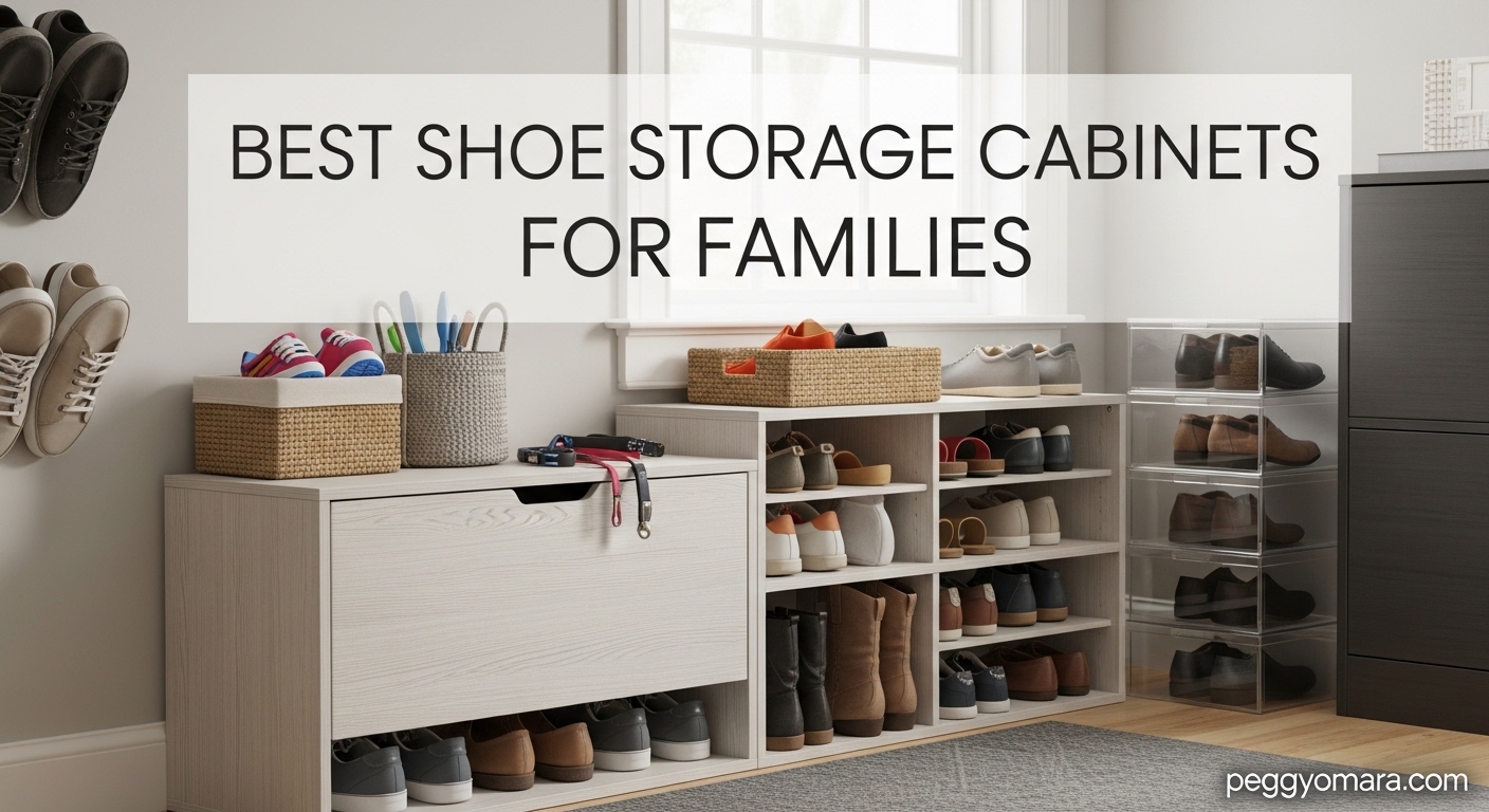Best Shoe Storage Cabinets for Families