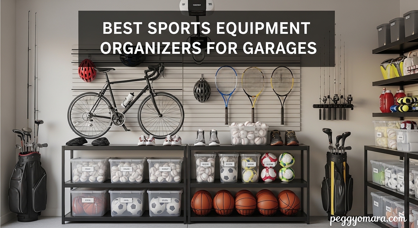 Best Sports Equipment Organizers for Garages