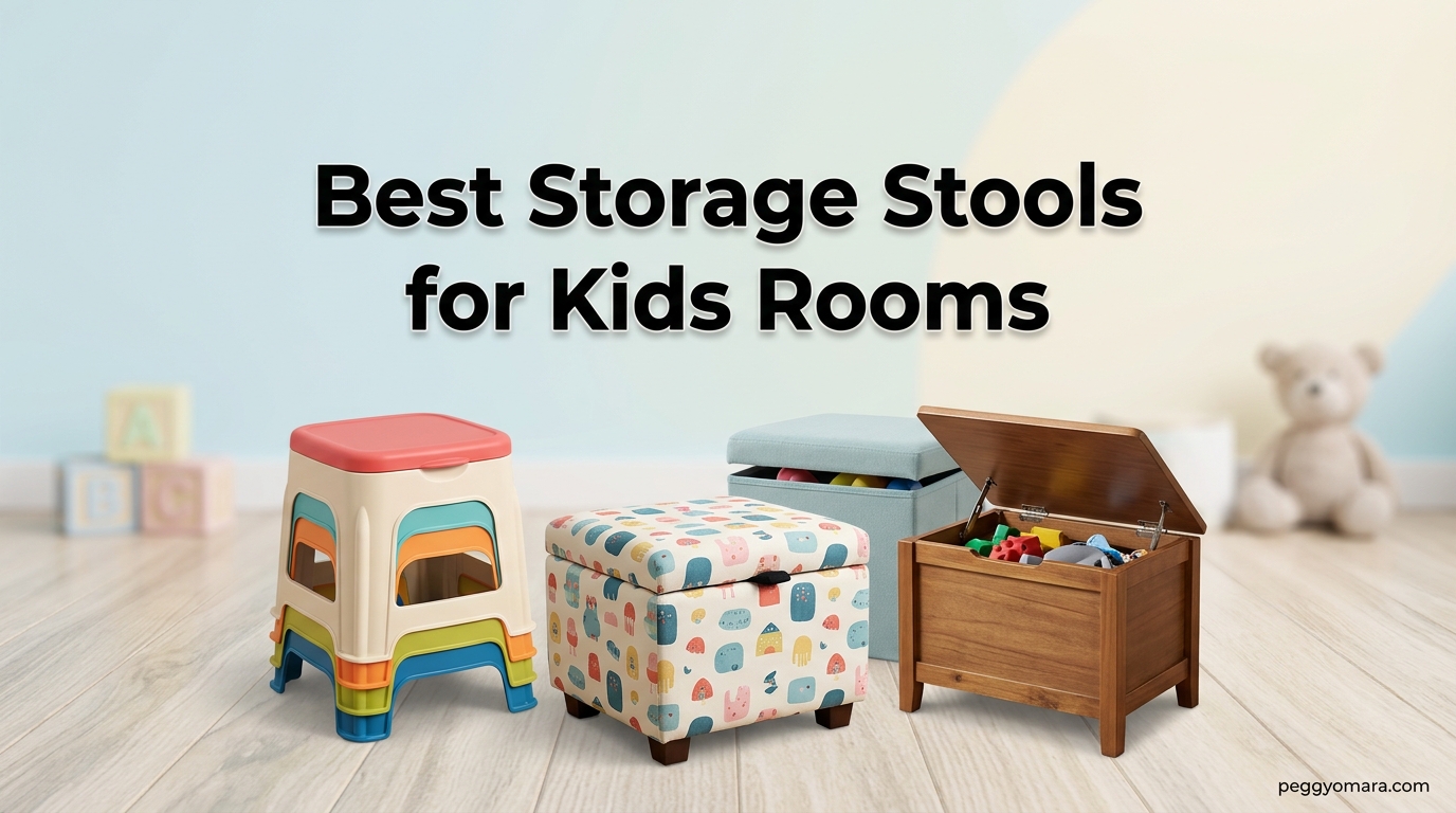 Best Storage Stools for Kids Rooms