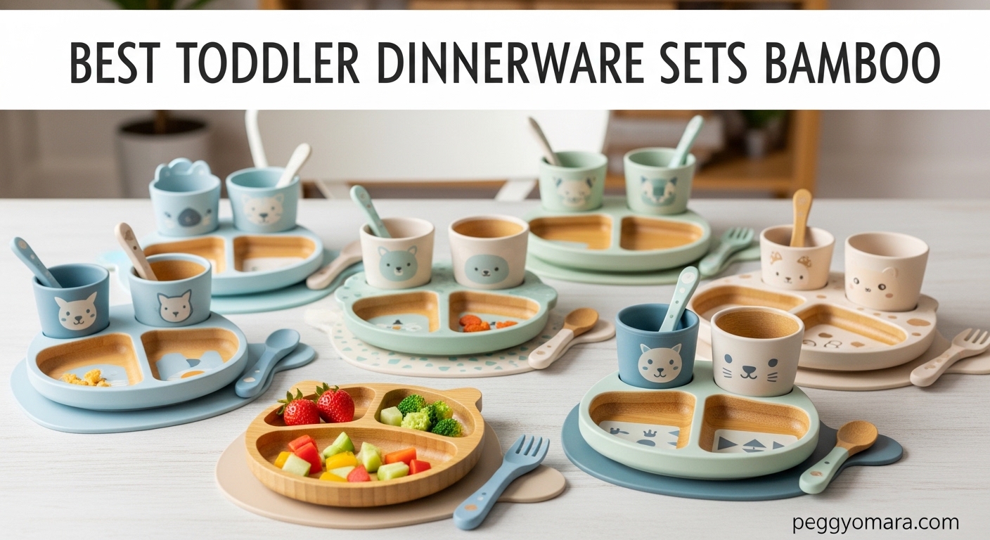 Best Toddler Dinnerware Sets Bamboo