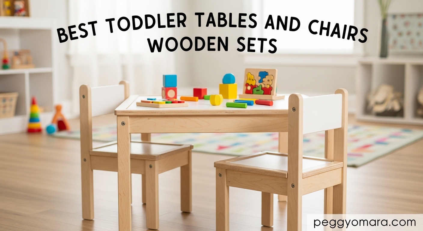 Best Toddler Tables and Chairs Wooden Sets