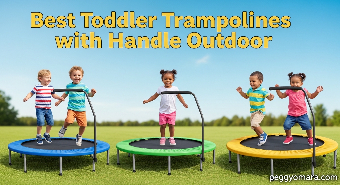 Best Toddler Trampolines with Handle Outdoor