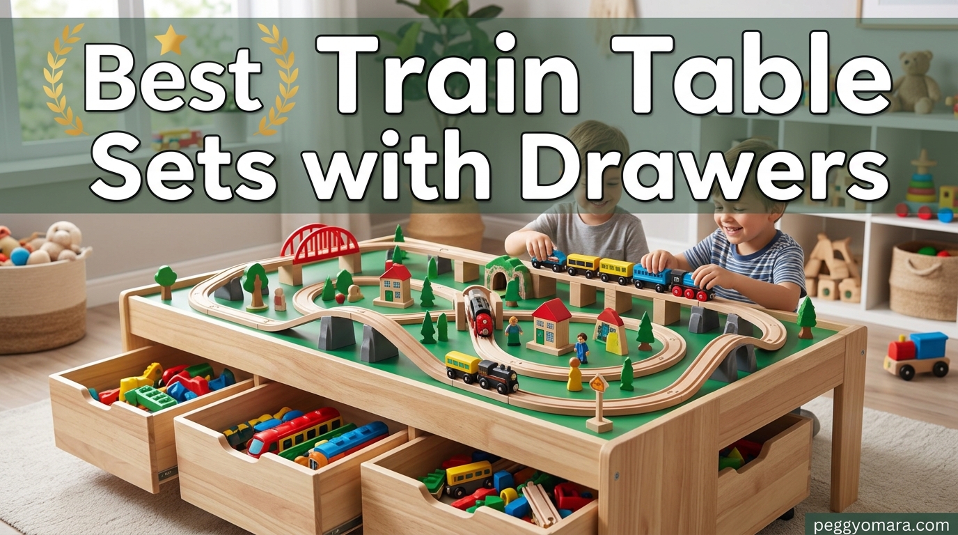 Best Train Table Sets with Drawers