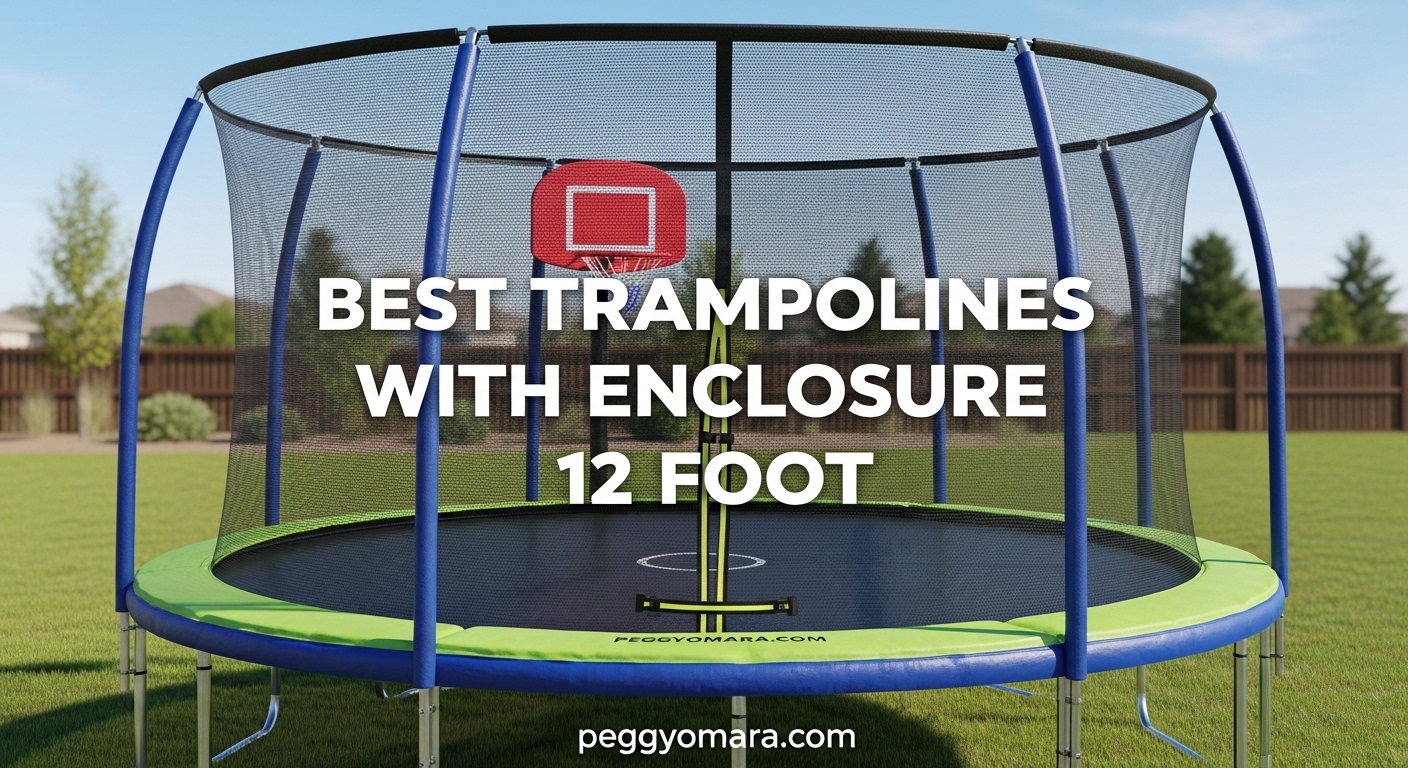 Best Trampolines with Enclosure 12 Foot