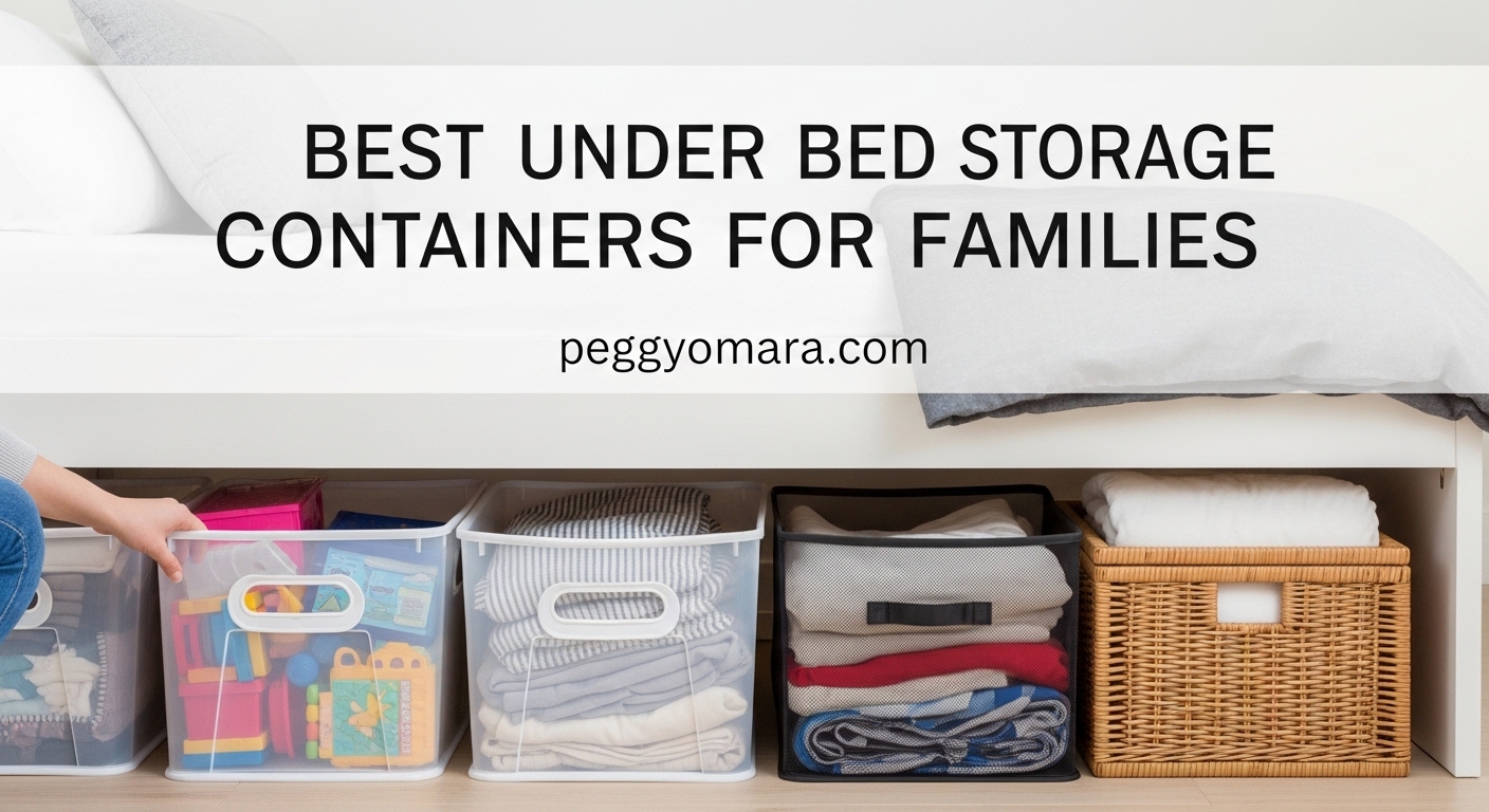 Best Under Bed Storage Containers for Families