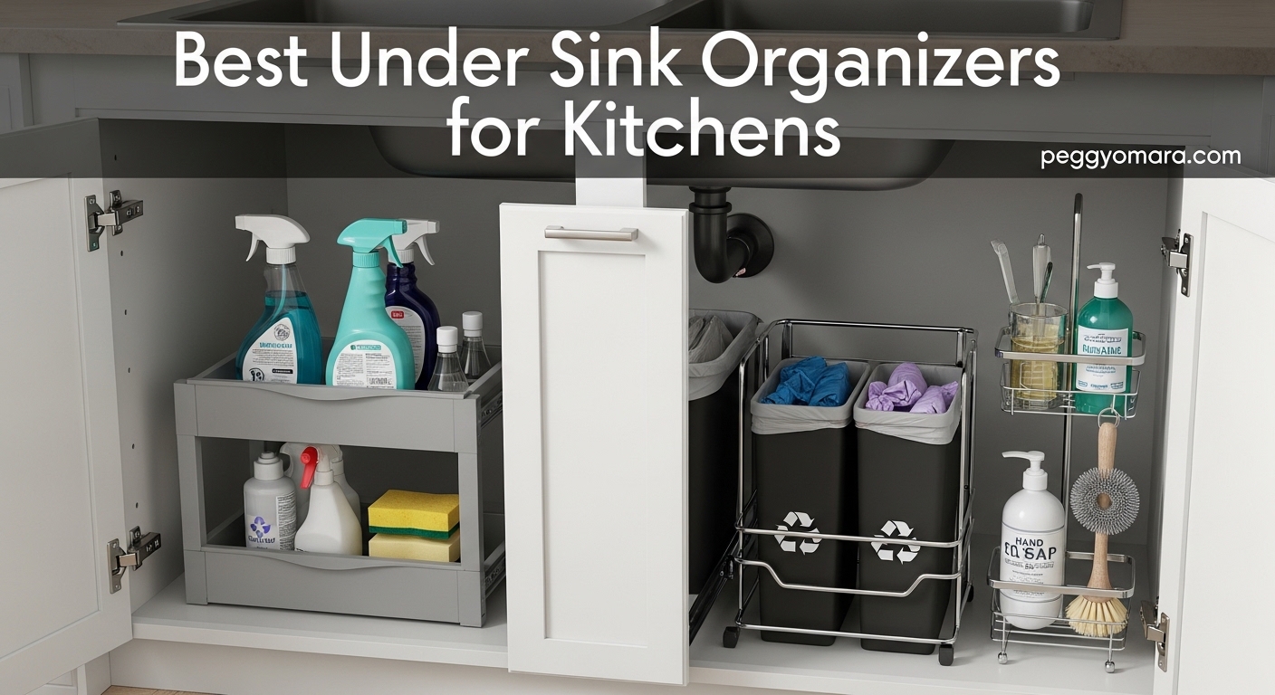 Best Under Sink Organizers for Kitchens