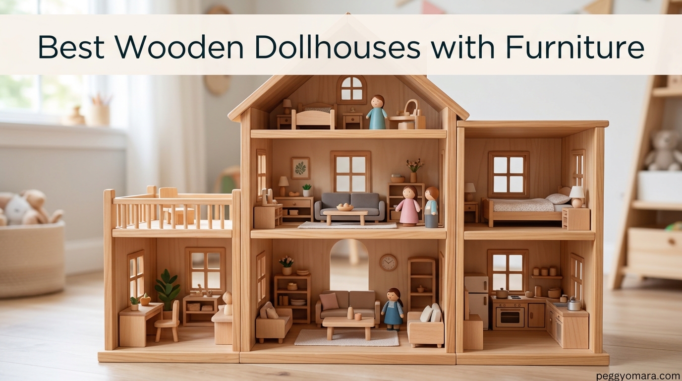 Best Wooden Dollhouses with Furniture