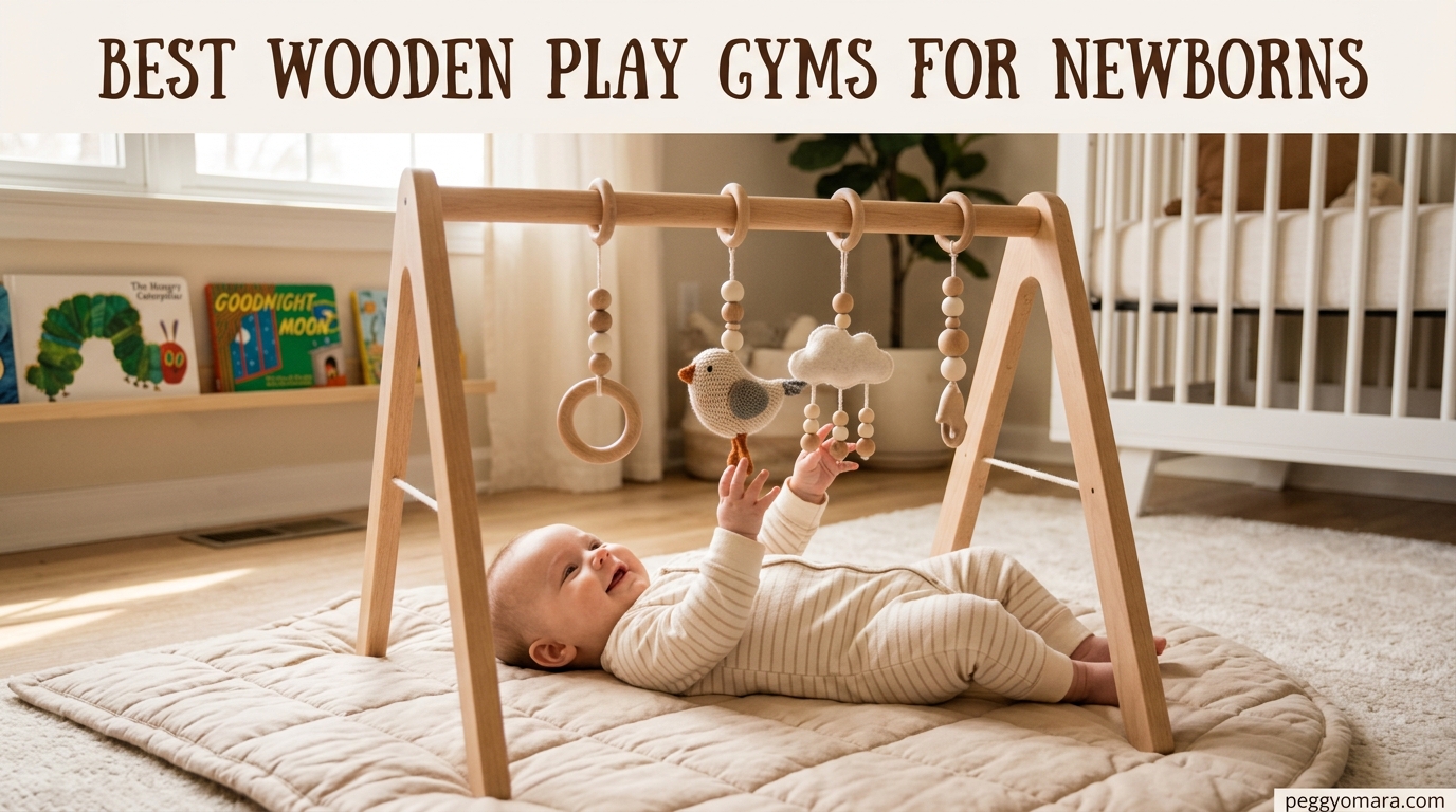Best Wooden Play Gyms for Newborns