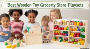 Best Wooden Toy Grocery Store Playsets