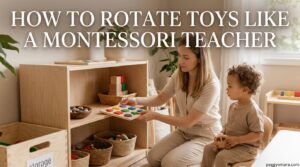 How to Rotate Toys Like a Montessori Teacher