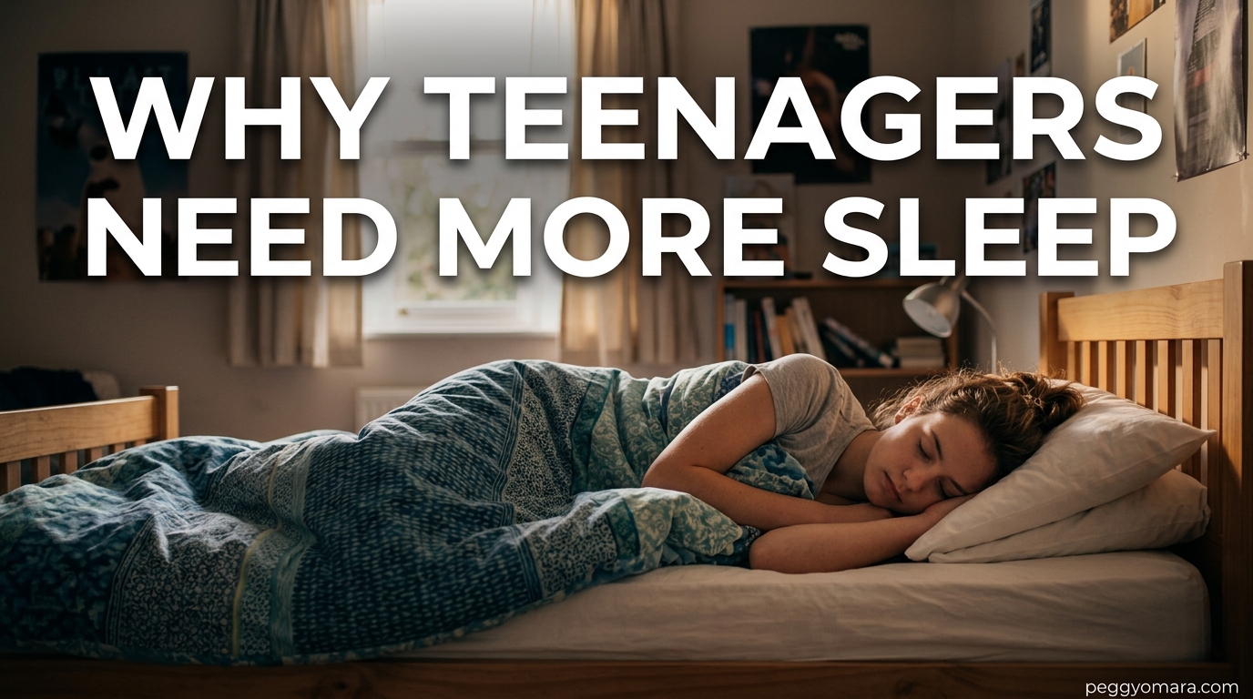 Why Teenagers Need More Sleep