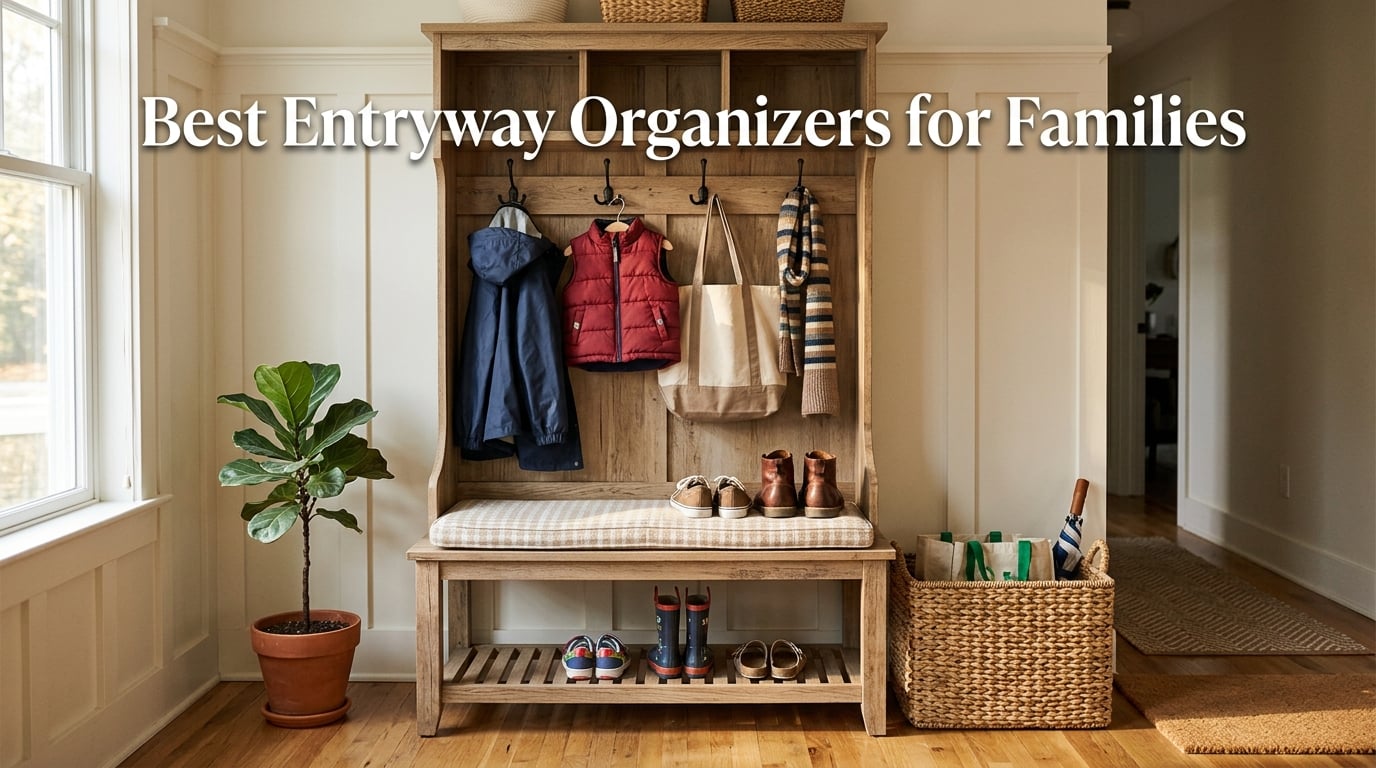 best entryway organizers for families