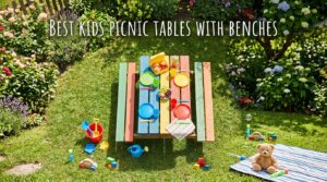 best kids picnic tables with benches