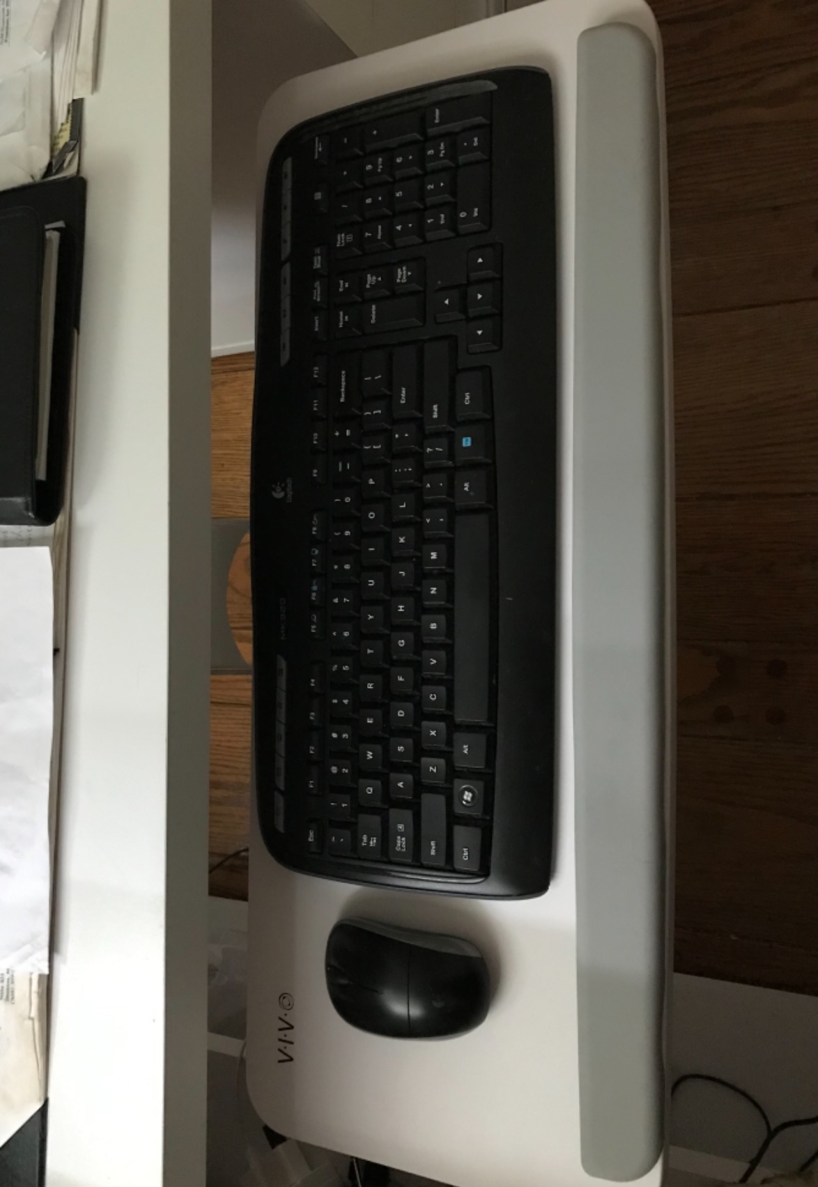 VIVO Adjustable Computer Keyboard & Mouse Platform Tray Ergonomic Under Table Desk Mount Drawer Underdesk Shelf (MOUNT-KB03B) customer photo 2