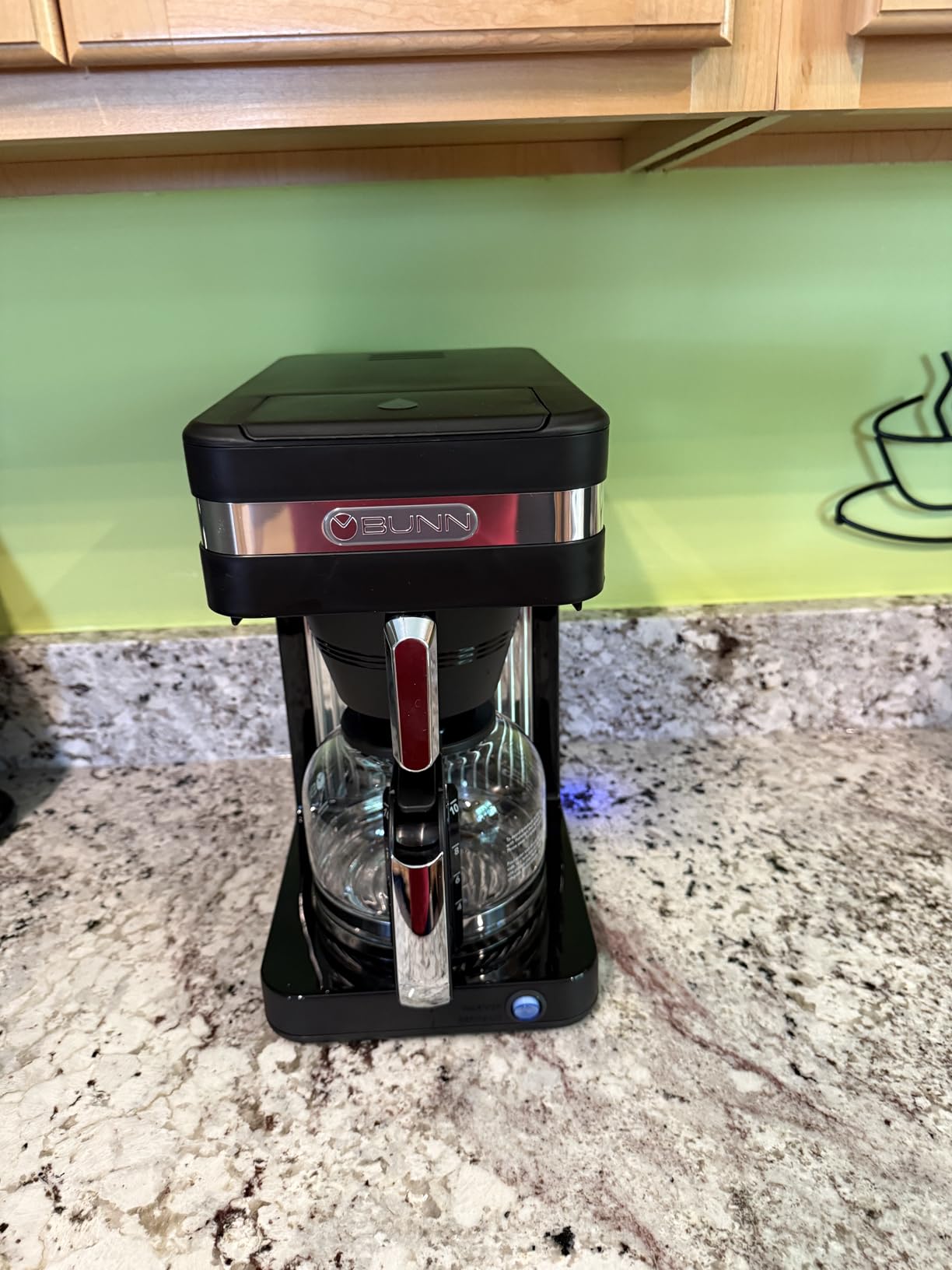 BUNN CSB2B Speed Brew Elite 10-Cup Coffee Maker, Black/SST customer photo 2