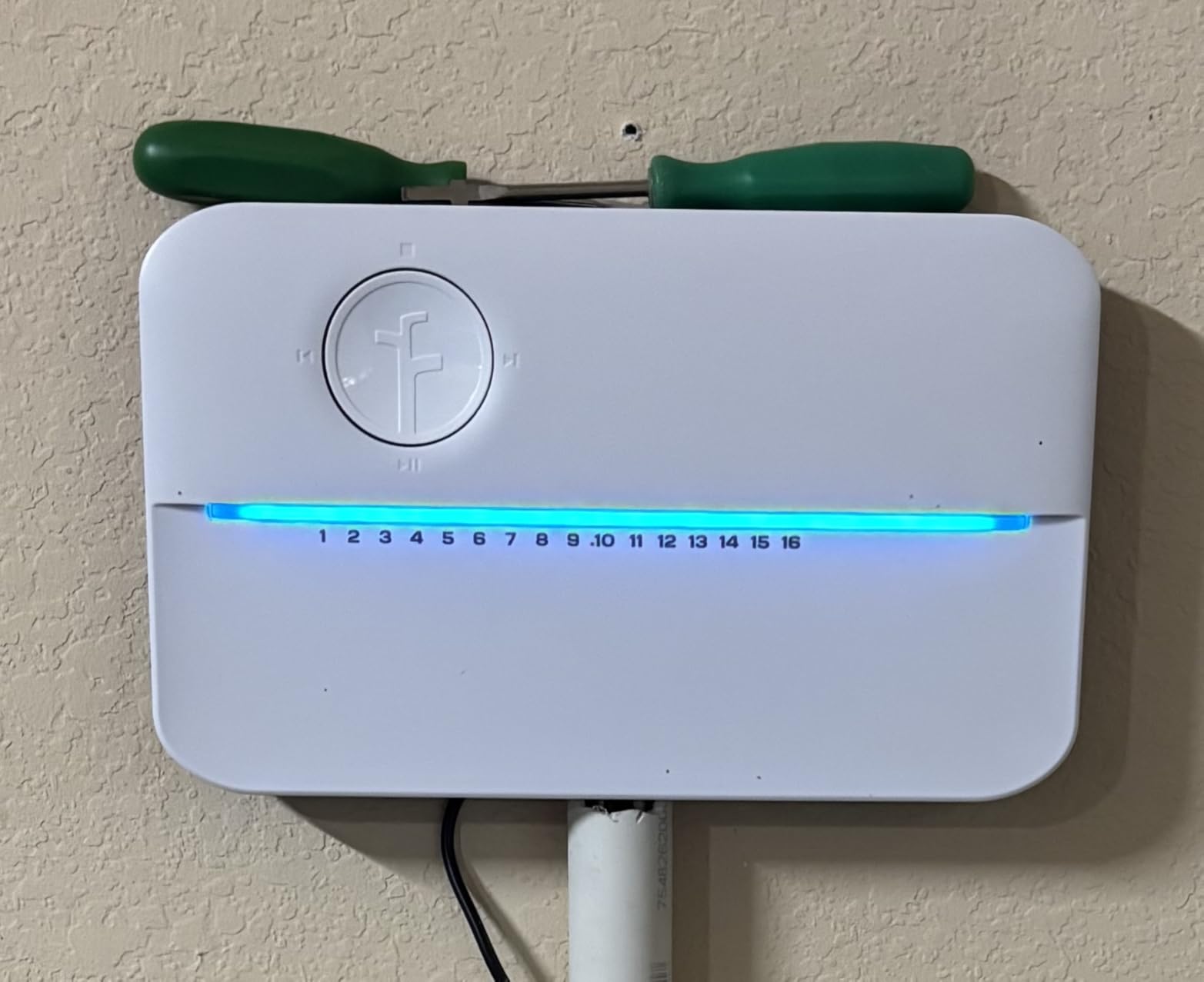 Rachio WiFi Smart Sprinkler Controller (16-Zone Irrigation Remote Control) - App-Based Scheduling, Local Weather Intelligence, Rain Skips, Easy DIY Install customer photo 2