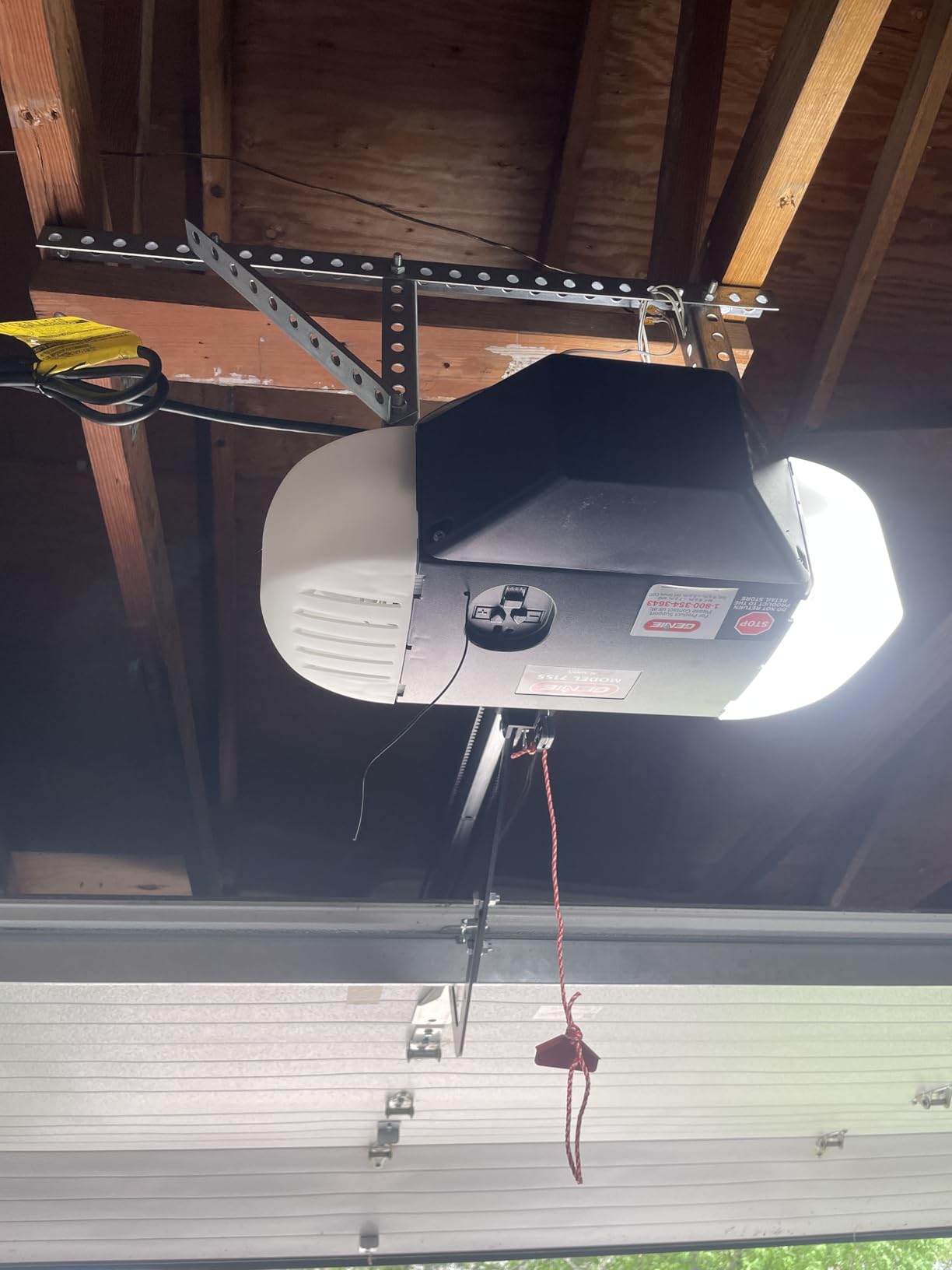 Genie 7155-TKV StealthDrive Connect Smart Garage Door Opener works with Alexa, 7155-TKV Ultra-Quiet Belt Drive customer photo 2