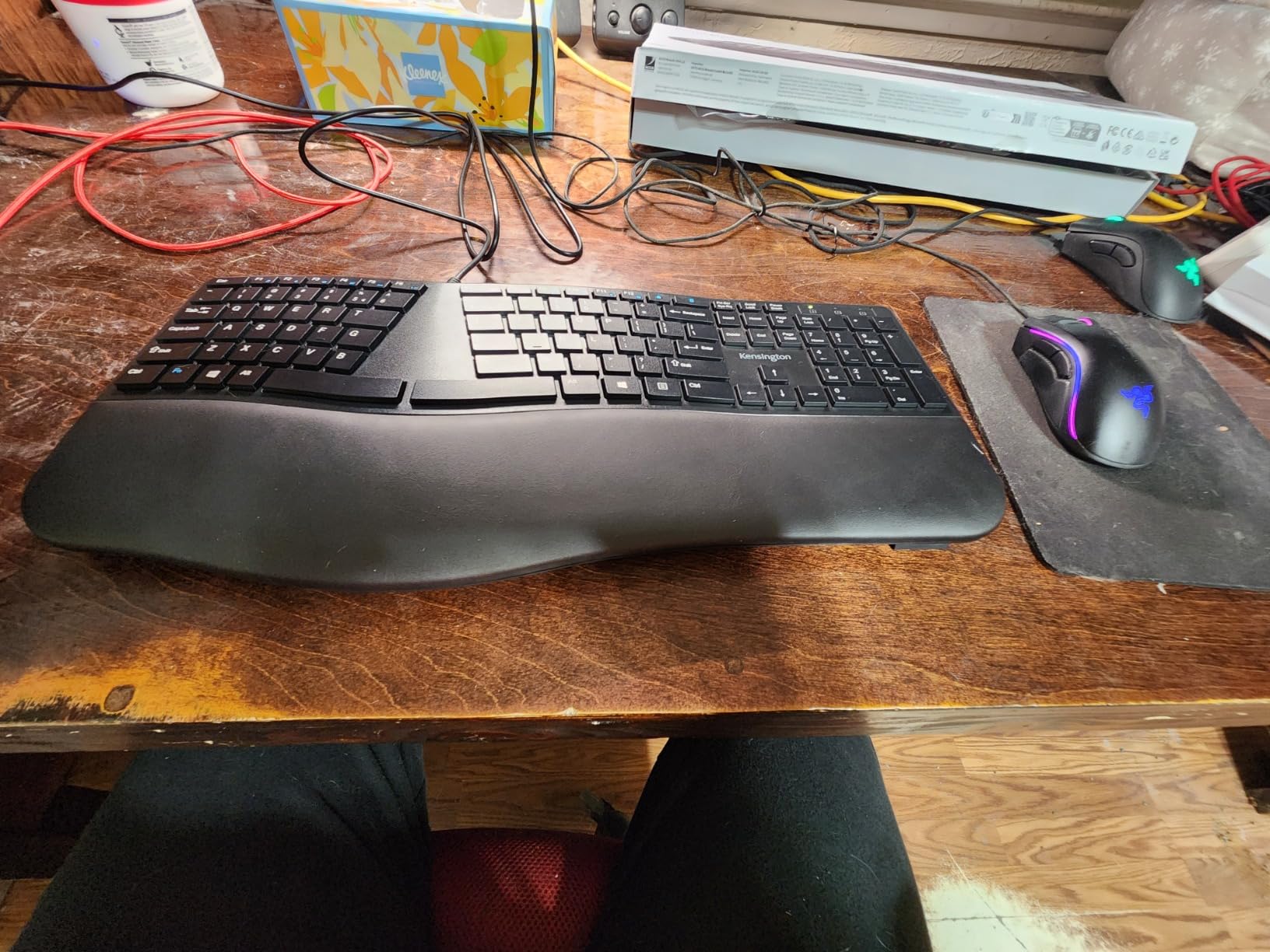 Kensington Pro Fit Ergonomic Wired Keyboard - Black (K75400US) customer photo 1