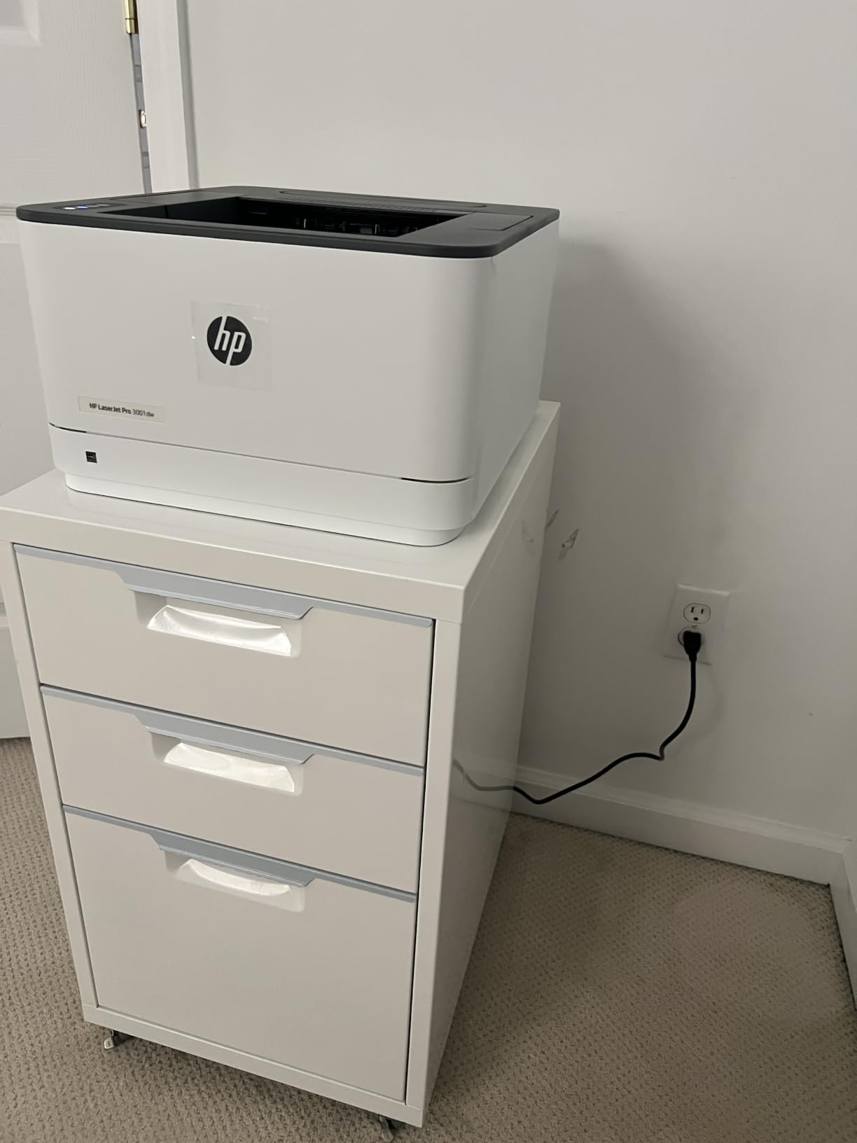 HP Laserjet Pro 3001dw Wireless Black & White Printer, Best-for-Office customer photo 2