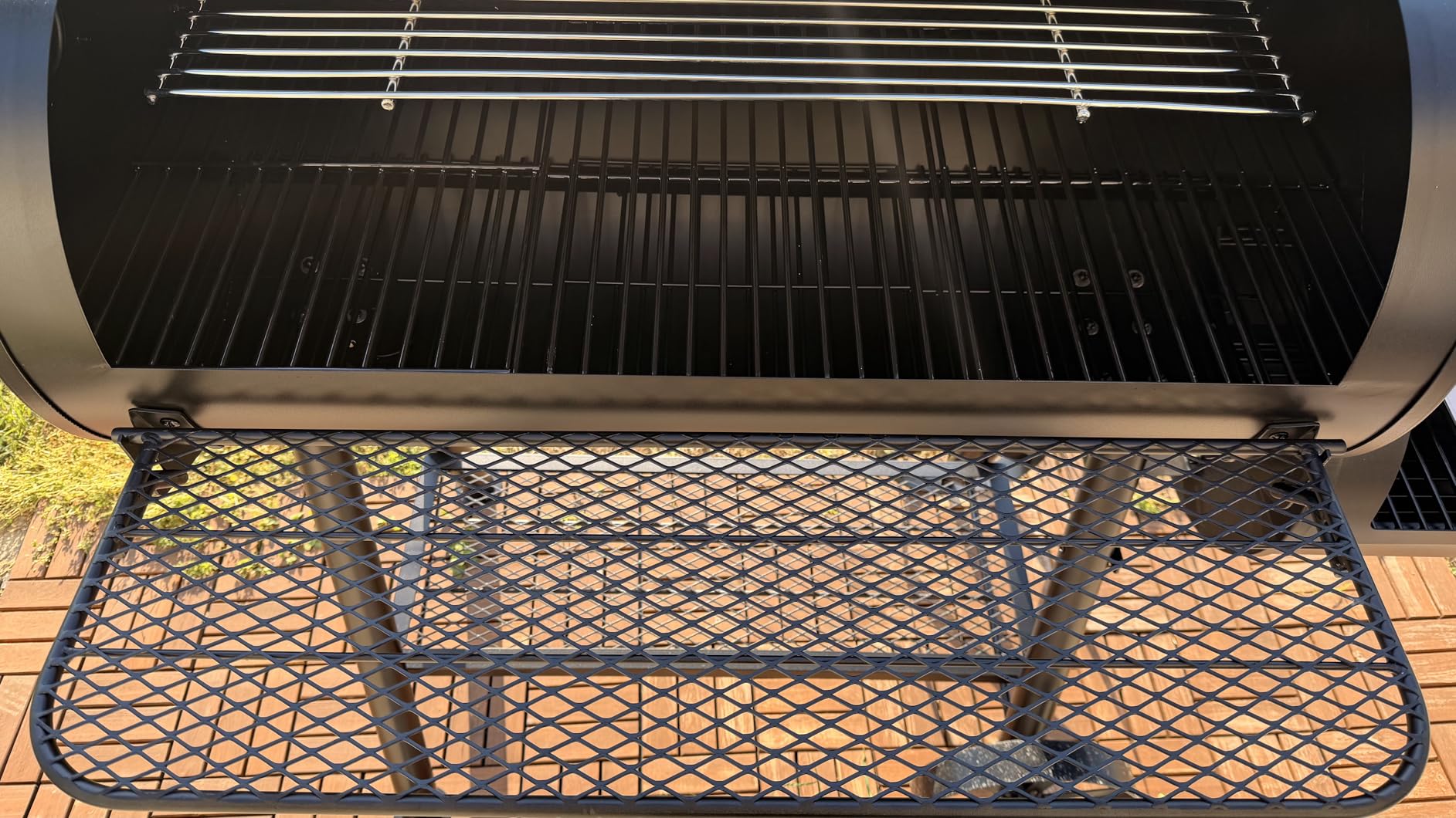 Sophia & William Charcoal Grill with Offset Smoker, 512 Square Inches Outdoor BBQ Grill Offset Charcoal Smoker for Patio, Garden, Picnics, Camping, Backyard Cooking, Black customer photo 1